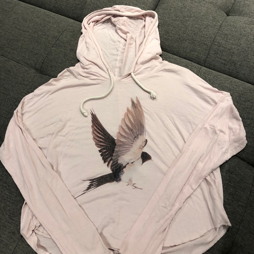 Cropped hoodie